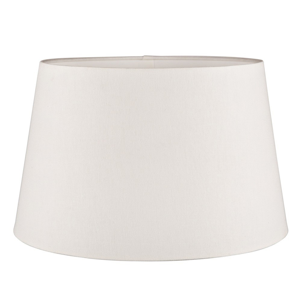 Ivory Linen 16in Lampshade - Christophe Living