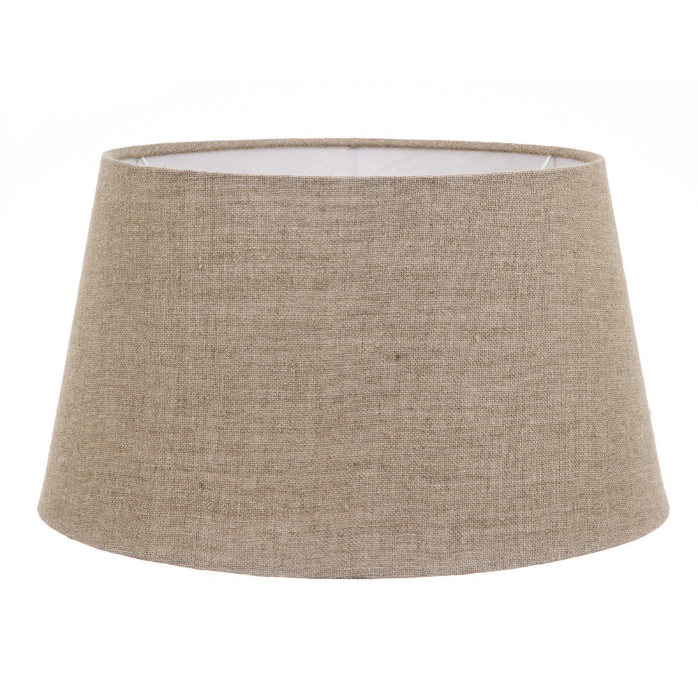 Natural 18in Linen Lampshade Christophe Living