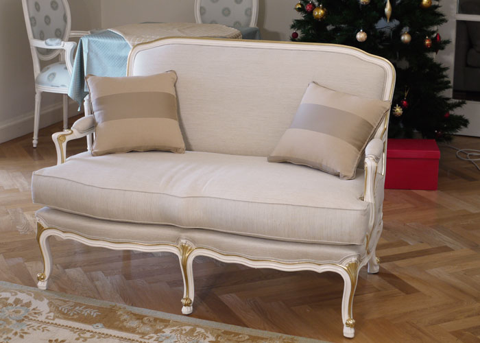 French Louis 15 two-seater bergere