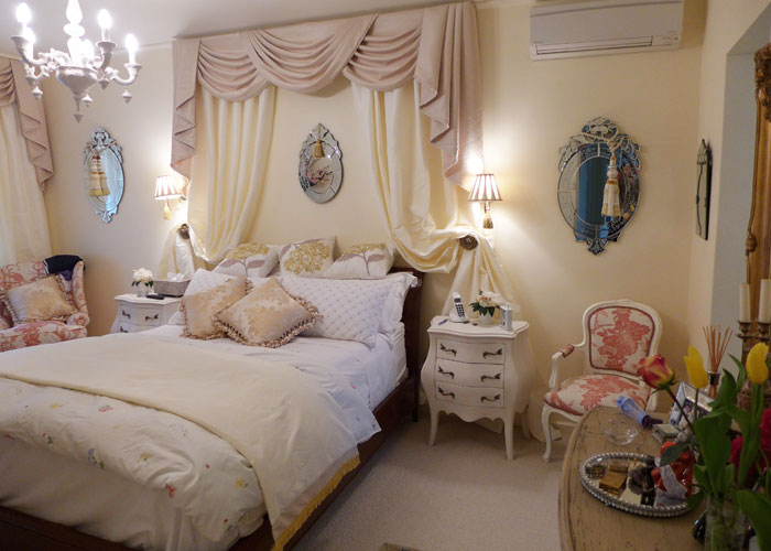 French bedroom setting