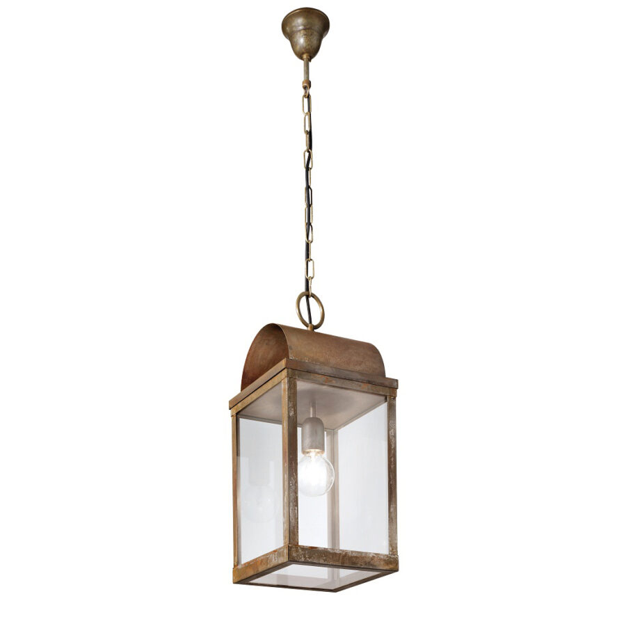 Traditional outdoor pendant light