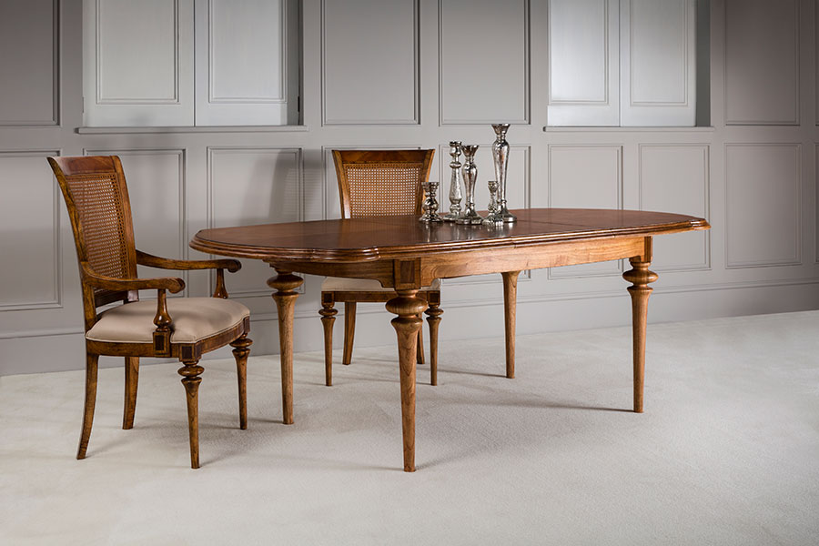 Auguste Oval Extending Dining Table, How To Extend An Oval Dining Table