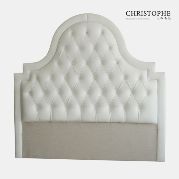 Baroque Bedhead with Diamond Button - Christophe Living