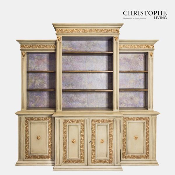 French provincial Bookcases Sydney & Australia Timber, White, Hamptons