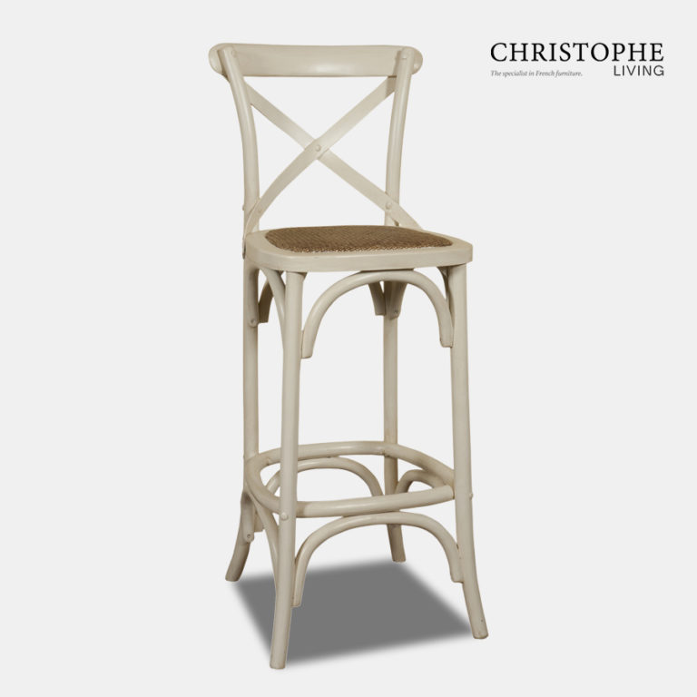 French Provincial Kitchen & Bar Stools Hamptons White style Deliver Australia wide