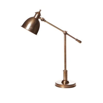 Traditional Desk Lamp Antique Brass