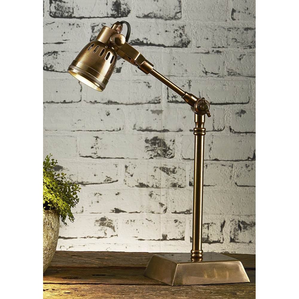 Brass deals work lamp