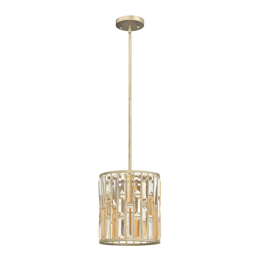 Carrie Mini Pendant in Silver Leaf - Christophe Living