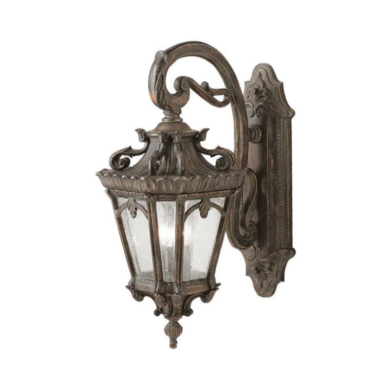 Classic Wrought Iron Outdoor Wall Light