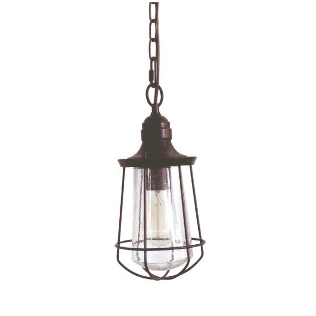Classic French outdoor pendant light