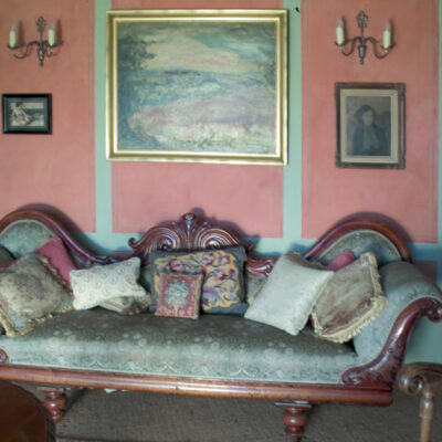 French Provincial Timber Sofa