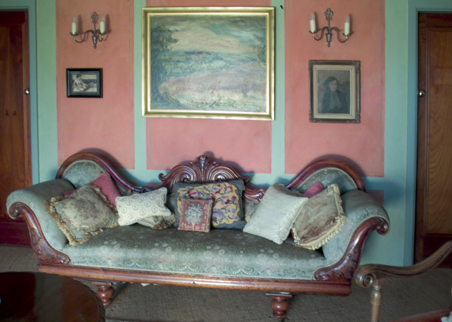 French Provincial Timber Sofa