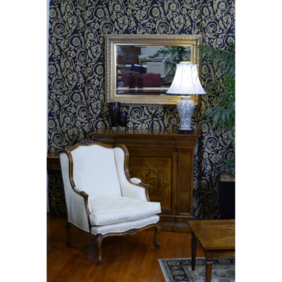 French Traditional Timber & White Wingback