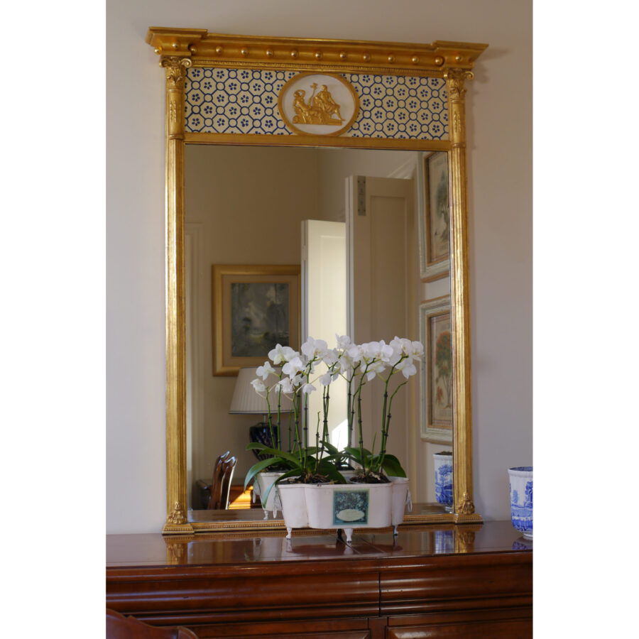 French Traditional with Gold Frame