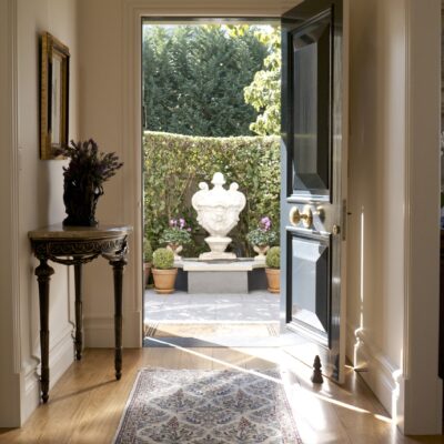 French Traditional Grand East Sydney Home Entrance