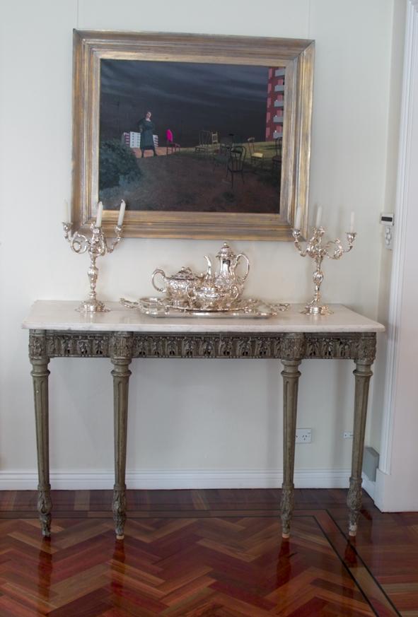 French Traditional Louis Style Hall Table