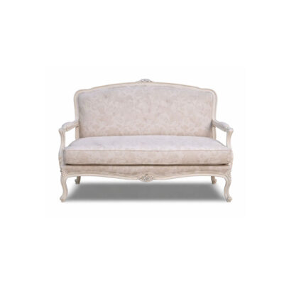 Louis XV 2-Seater Bergere with Single Seat Cushion