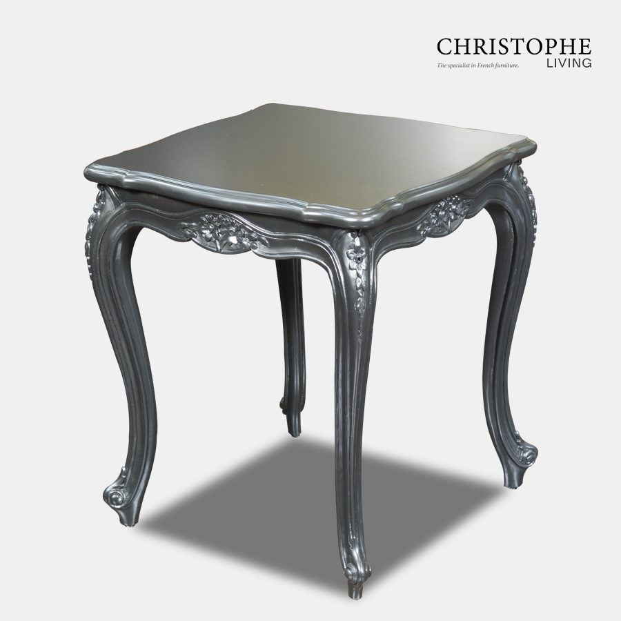 Silver Gilded French Side Table