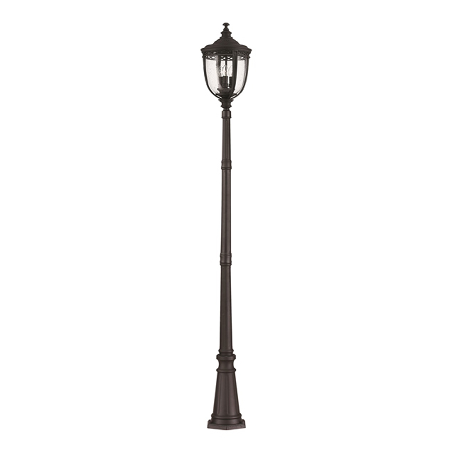 Pendleton 3Lt Large Lamp Post in Black
