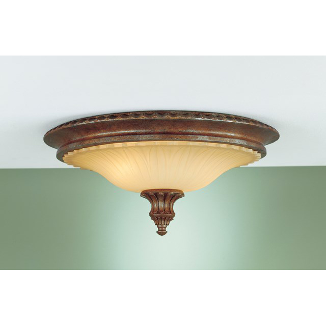 French Traditional Flush Ceiling Light