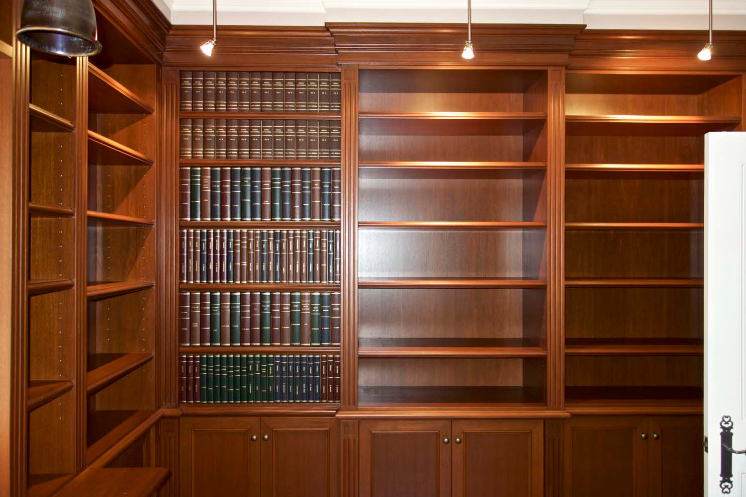 10 Craftsmanship for quality timber book cases for library or office in timber finish