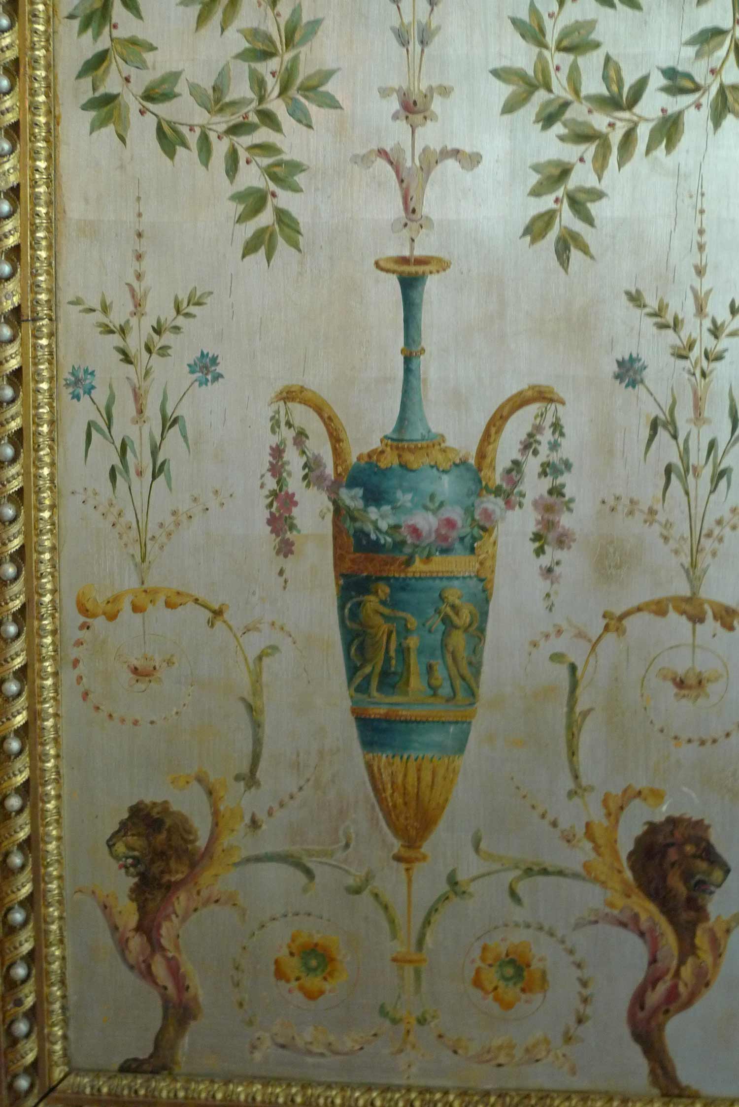 13 French hand-painted and decorative furniture finishes