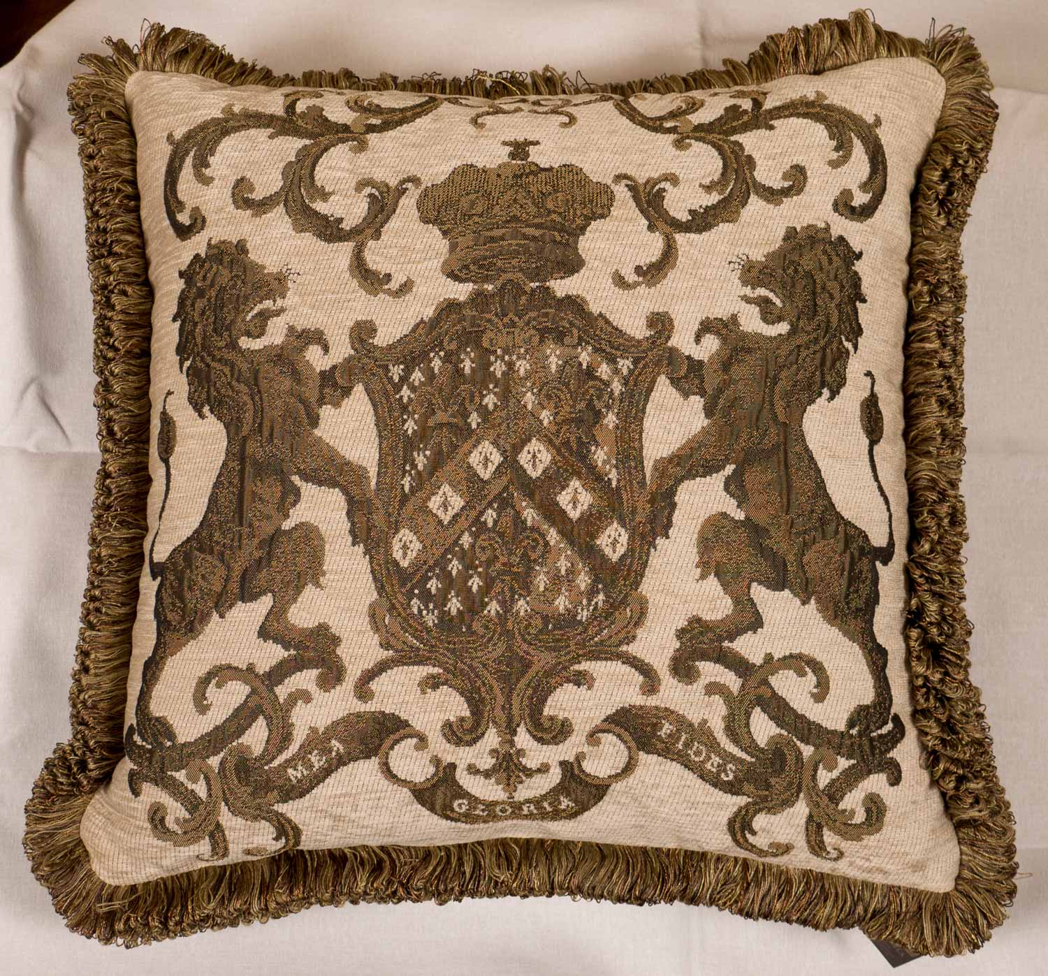 16- French damask fabric