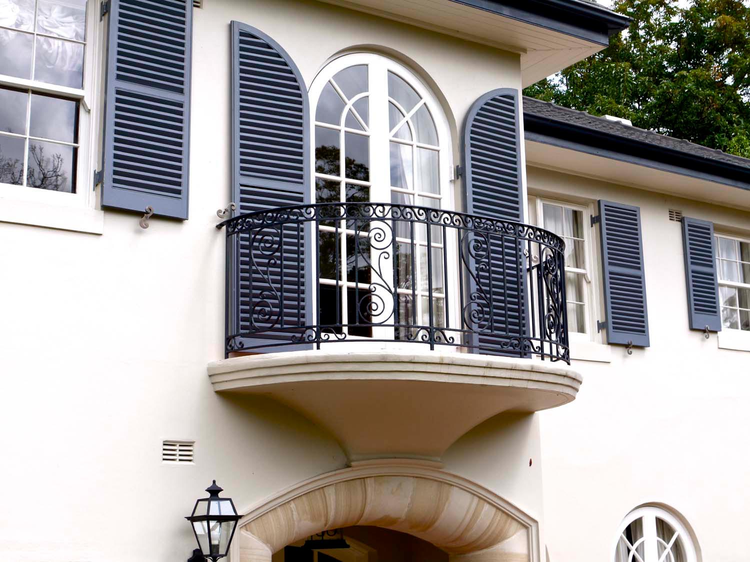 4 House architectural door design in french classic style, front doors and inside doors