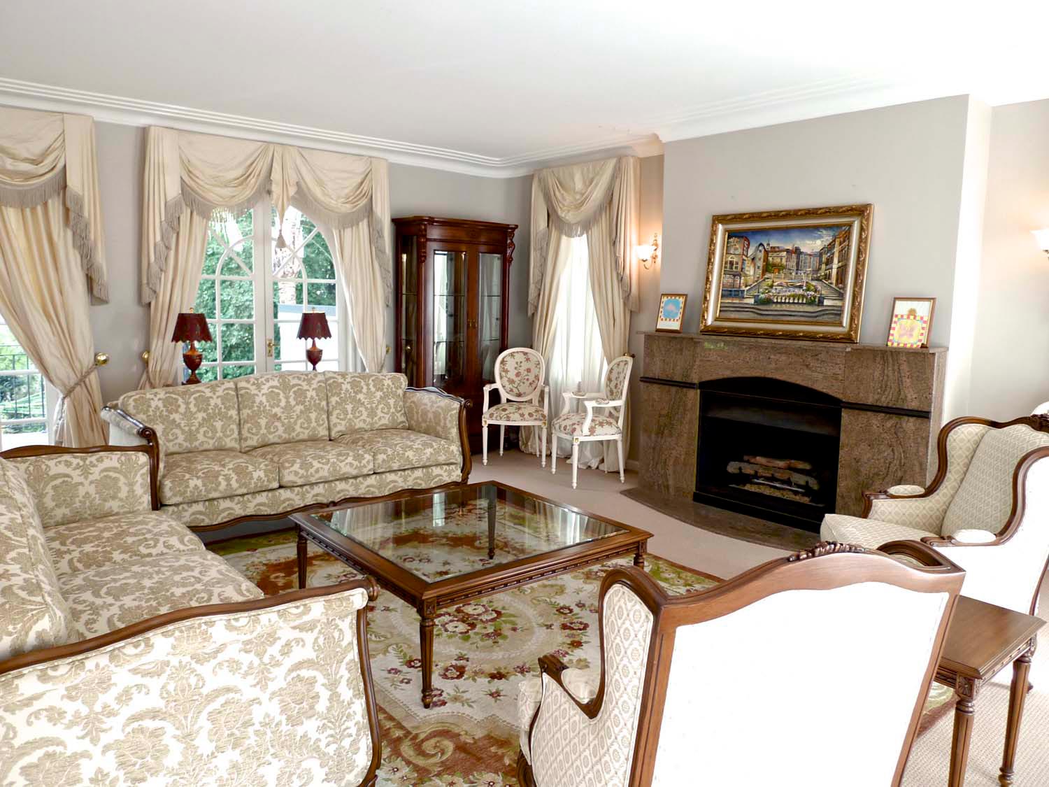 43 French lounge _ family room interior design