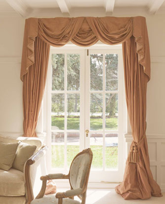 custom curtains drapes and swags french furniture interior