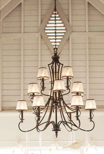 french chandelier light rustic farm house sydney australia
