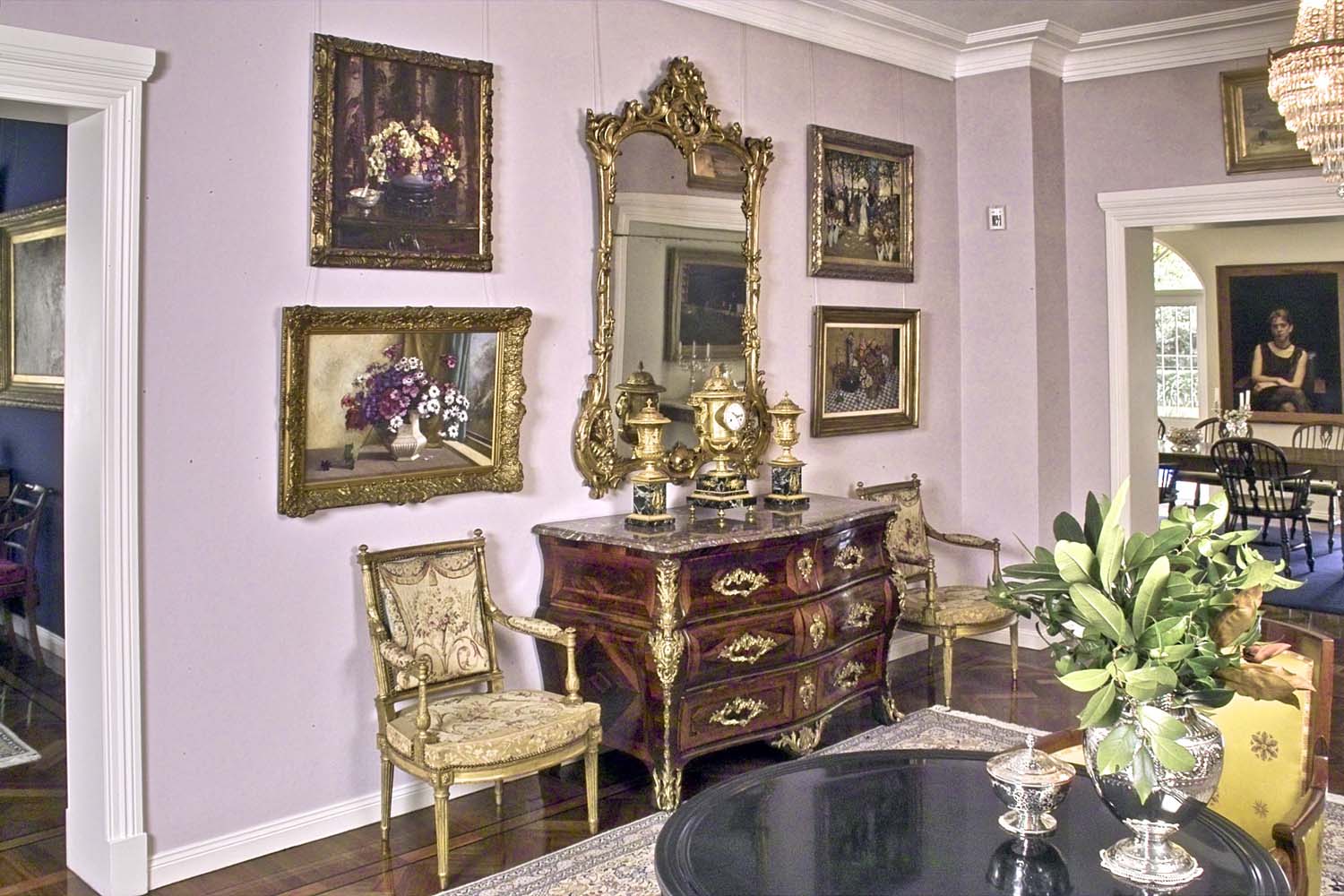 4 Classic fromal French mansion interior design