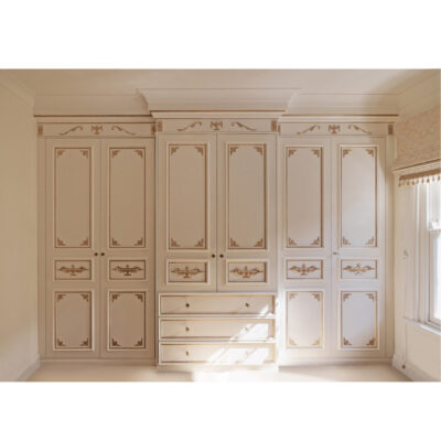 Louis French wardrobe with gold