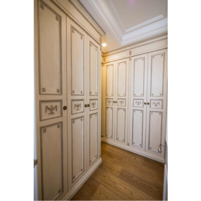 French wardrobe doors with gold