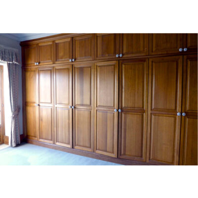 French timber built-in wardrobe