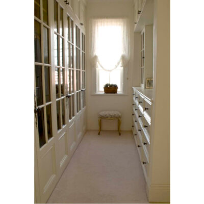 Hamptosn French provincal walk-in wardrobe