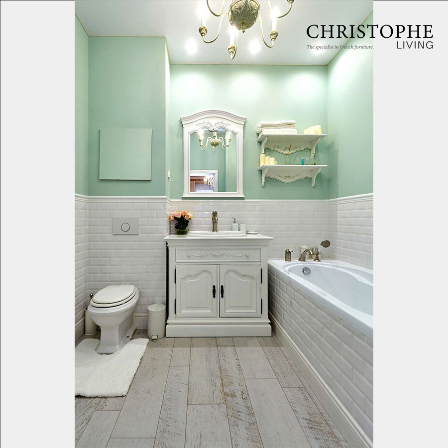 Louis French Bathroom Cabinet | Custom Vanity Design French Bathroom Cabinet