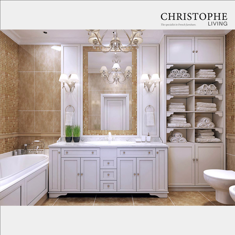 Classic Bathroom Vanity cabinetry design