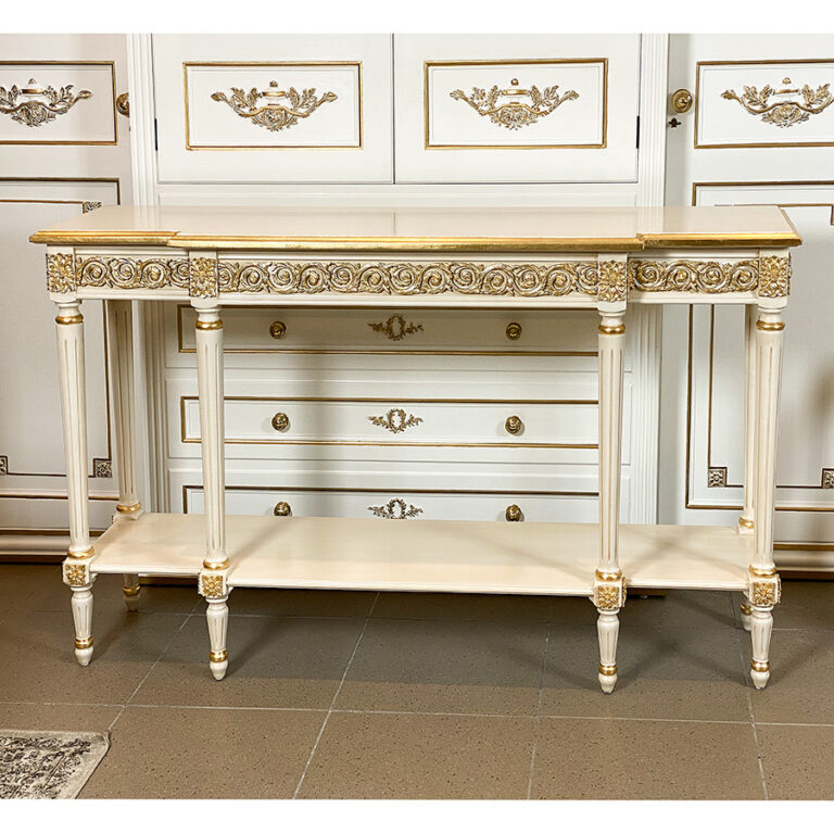 French provincial Hall Tables White & timber Australia wide delivery