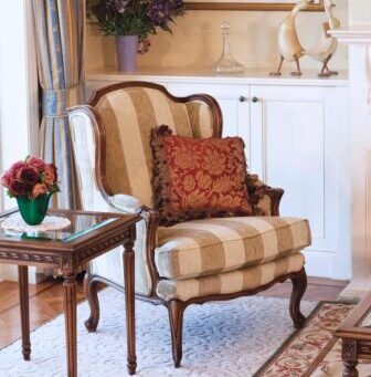 french wing armchair living room furniture sydney