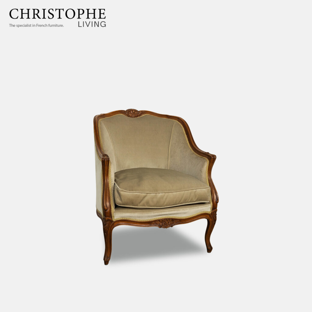 French Provincial Timber 3 Seater Sofa & Armchairs French Provincial