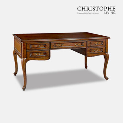 timber french desk