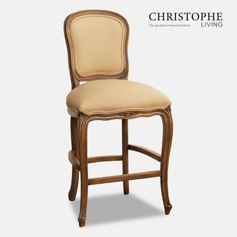 French Provincial Kitchen & Bar Stools Hamptons White style Deliver