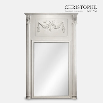 french white mirror