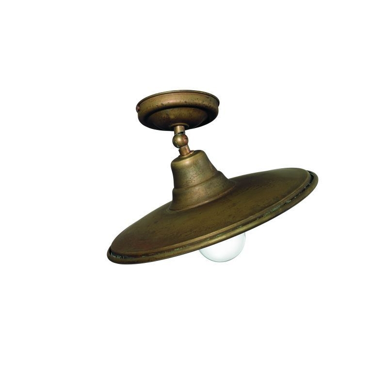 Savona Swivel Ceiling Light Medium in Brass