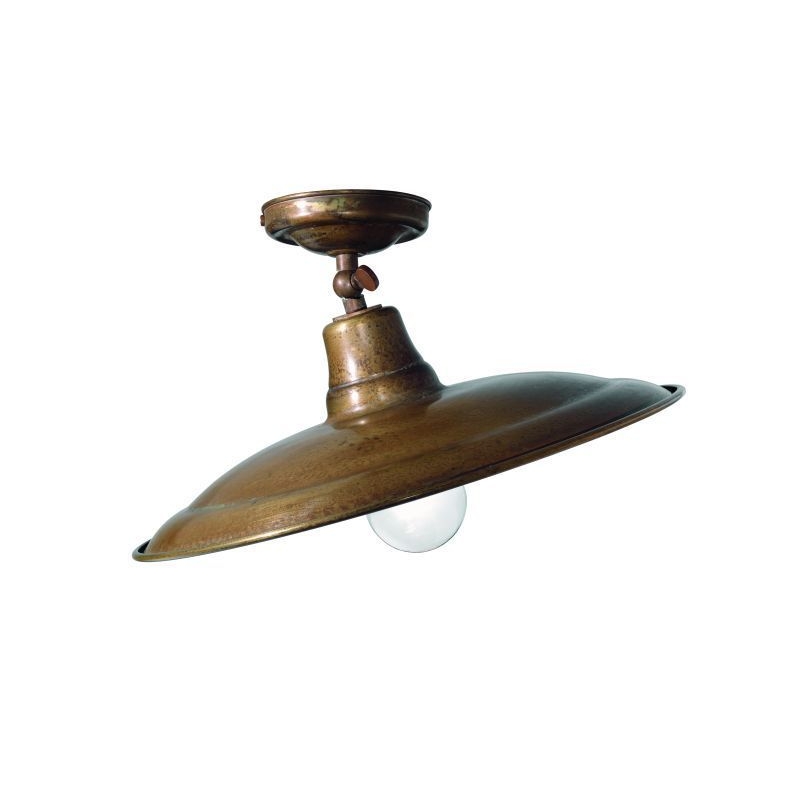 Savona Swivel Ceiling Light Large in Brass/Copper