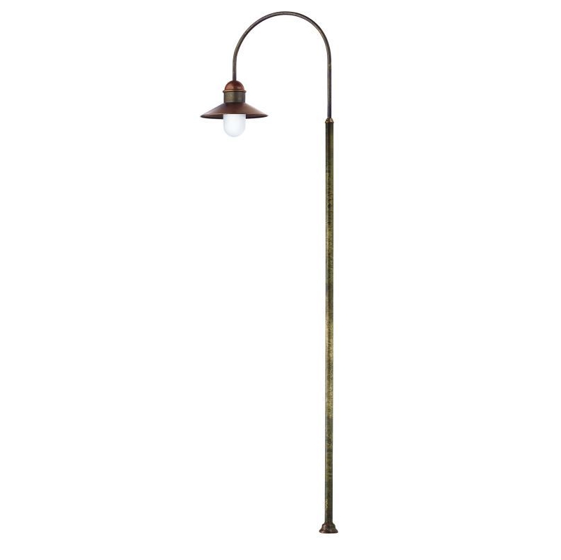 Como Single Lamp Post with Willow Arm