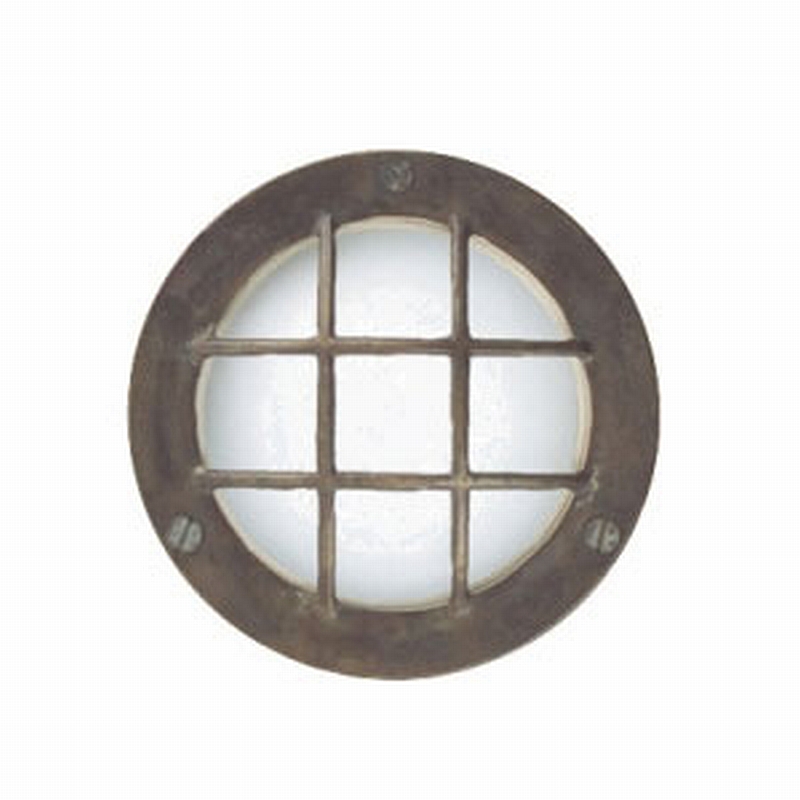 Catania Round Wall Light with Flat Grid Cover G9