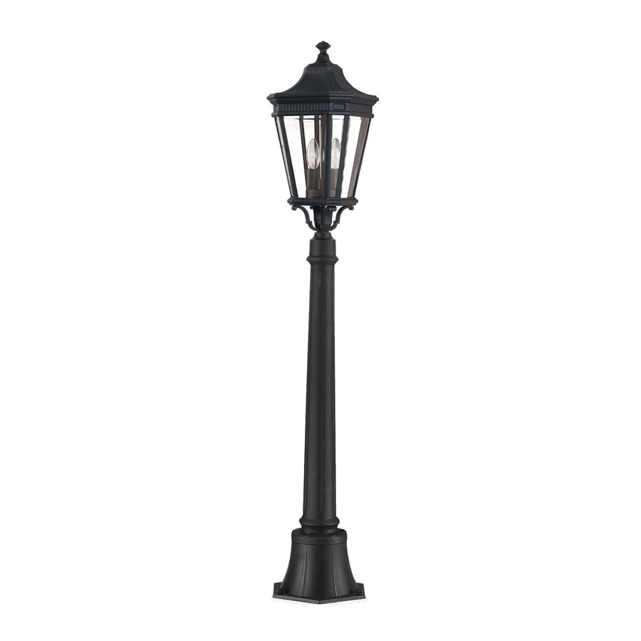 Paris Medium Pillar Light in Black