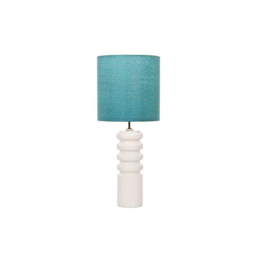 Jump Table Lamp in White